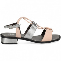 Acordonada Plata+ante Rosa  PLUMERS