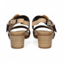 2 Tiras Hebilla ante Beige  PLUMERS