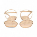 Esclava Tira Diagonal Strass Rosa  MIUXA