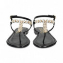 Esclava Strass Negro  MIUXA