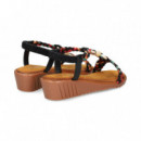 Trenzada Textil Negro+multicolor  EXE