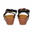 Trenzada Textil Negro+multicolor  EXE