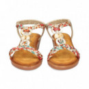 Trenzada Textil Oro+multicolor  EXE