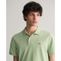 Polo de Piqué Regular Fit Shield de GANT