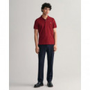 Polo de Piqué Regular Fit Shield de GANT