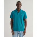 Polo de Piqué Regular Fit Shield de GANT