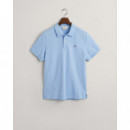 Polo de Piqué Regular Fit Shield de GANT