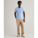 Polo de Piqué Regular Fit Shield de GANT