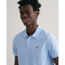 Polo de Piqué Regular Fit Shield de GANT