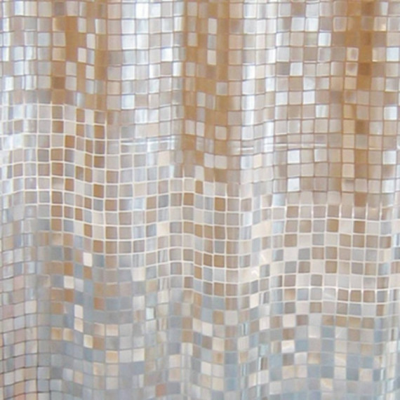 Cortina Plastico 180X180CM Prisma  LIQUIDACIÓN 1