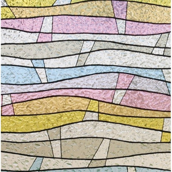 Lamina Decorativa para Vidrio 46 Cm Gls 4651  LIQUIDACIÓN 1