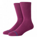 Calcetines STANCE Icon Crew Berry