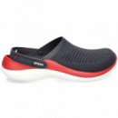 Zueco Malla Rojo+azul  CROCS