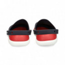 Zueco Malla Rojo+azul  CROCS