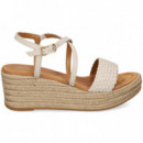 Empeine Cruzado Rafia+hielo  UNISA