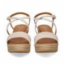 Empeine Cruzado Rafia+hielo  UNISA