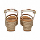 Empeine Cruzado Rafia+hielo  UNISA