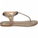 Esclava 2 Gildas Metalizada Bronce  UNISA