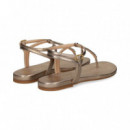 Esclava 2 Gildas Metalizada Bronce  UNISA