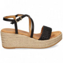 Empeine Cruzado Rafia+negro  UNISA