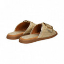 Pala Hebilla Rafia+platino  UNISA