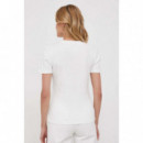 Camiseta de Cuello Redondo con Corte Slim de TOMMY HILFIGER