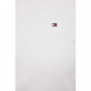 Camiseta de Cuello Redondo con Corte Slim de TOMMY HILFIGER