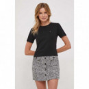 Camiseta de Cuello Redondo con Corte Slim de TOMMY HILFIGER