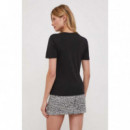 Camiseta de Cuello Redondo con Corte Slim de TOMMY HILFIGER