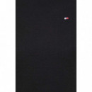 Camiseta de Cuello Redondo con Corte Slim de TOMMY HILFIGER
