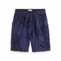 Pantalones Bermuda SCOTCH & SODA Jacquard Towelling