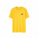 Camisetas Hombre Camiseta LOREAK MENDIAN Marga Fine Yellow