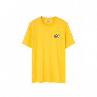Camisetas Hombre Camiseta LOREAK MENDIAN Marga Fine Yellow