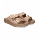 Pala 2 Hebillas Nobuck Rosa  FANTASY