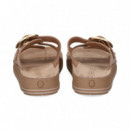 Pala 2 Hebillas Nobuck Rosa  FANTASY