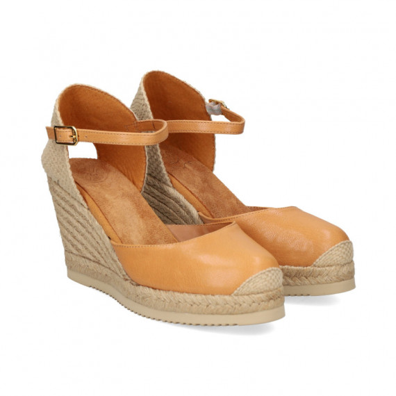 Abierto Lados Piel Marron  UNISA