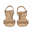 Sandalia Bebe Tachas Beige  ASH