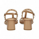 Sandalia Bebe Tachas Beige  ASH
