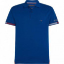 Polo con Ribetes a Contraste en la Manga de TOMMY HILFIGER
