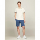 Polo con Ribetes a Contraste en la Manga de TOMMY HILFIGER