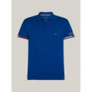 Polo con Ribetes a Contraste en la Manga de TOMMY HILFIGER