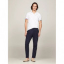 Polo con Ribetes a Contraste en la Manga de TOMMY HILFIGER