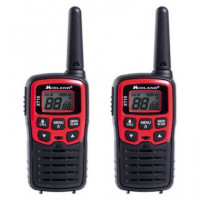 MIDLAND Pareja Wakies PMR446 XT10 4KM/16 Canales Negro/rojo