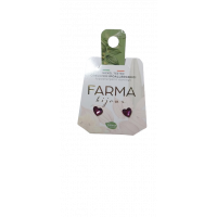 Pendiente Bijoux Corazon Fucsia 6MM  FARMA BIJOUX