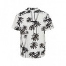 Camisas Camisa !SOLID Ivalde Off White