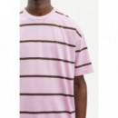 Camisetas Hombre Camiseta SAMSØE SAMSØE Sahakeem 15101 Orchid Haze