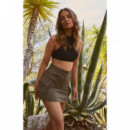 Falda LILI SIDONIO Corta con Bolsillos