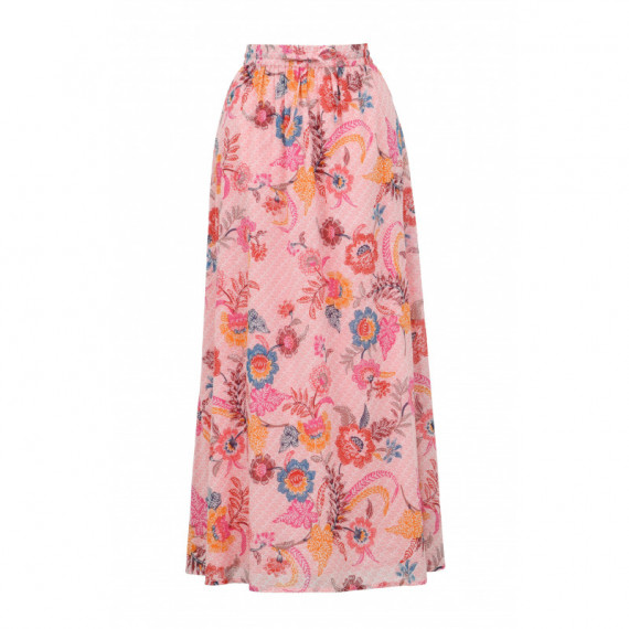 Falda MOLLY BRACKEN con Estampado y Pliegues