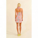 Vestidos Vestido LILI SIDONIO Estampado con Escote Halter