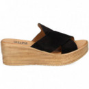 Pala Cruzada Piel Negro  BUENO